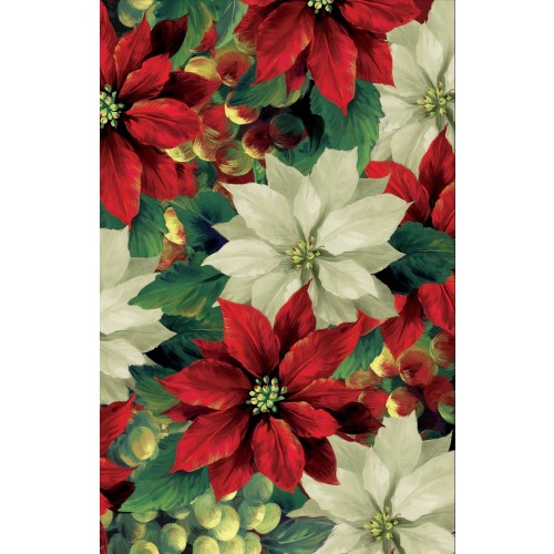 MANTEL PL FLORES PASCUAS 137X259CM