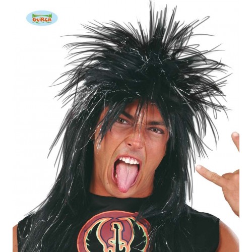 PELUCA PUNKY NEGRA AÑOS 80