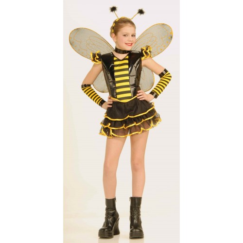 DISFRAZ 8A10 AÑOS ABEJA CHAROL