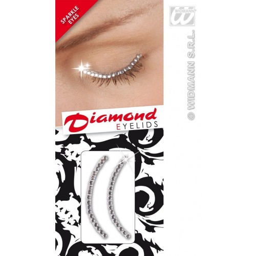 ADHESIVO P/PESTAÑAS C/STRASS BLANCA