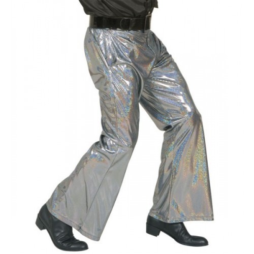  PANTALON PLATA HOLOGRAF AÑOS70 T-ML