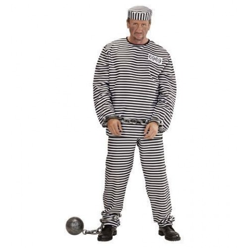DISFRAZ T-S PRESO ADULTO