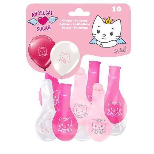 $D PAQ.10/U GLOBO ANGEL CAT SUGAR