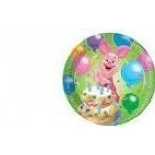 $E  PLATOS WINNIE LICIOUS 20CM