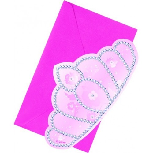   6 INVITACIONES PRINCESA DREAM