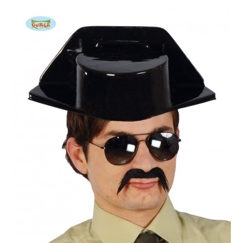 SOMBRERO TRICORNIO PLASTICO