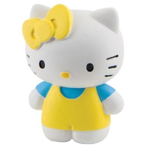 FIGURA TARTA HELLO KITTY LAZO AMARIL