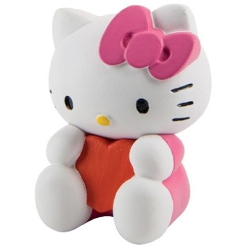 FIGURA TARTA HELLO KITTY CORAZON