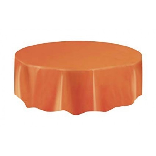  MANTEL PL REDONDO NARANJA 2,13MT