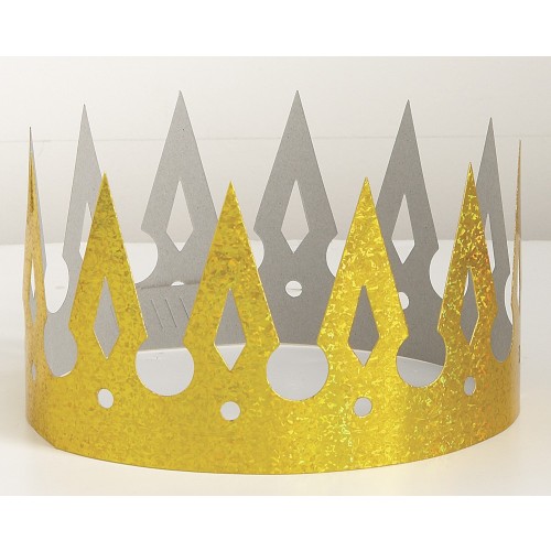 CORONA CARTON REY PRISMATIC ORO