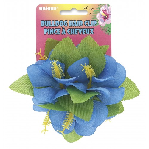 TRABA HIBISCUS HAWAIANA AZUL/AMARILLO