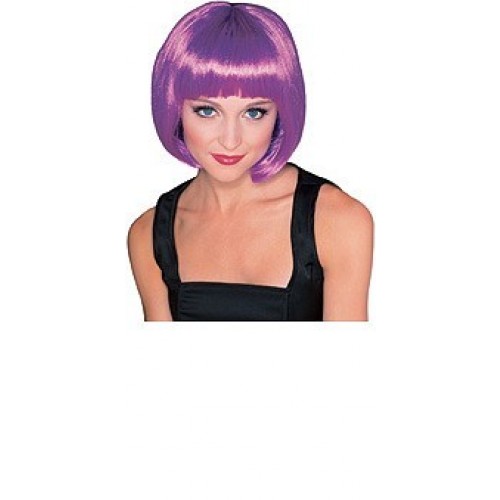 PELUCA SUPER MODELO CORTA LILA FLUOR