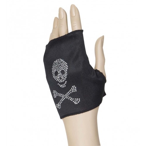 GUANTES MUTONES CALAVERA STRASS