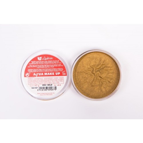 $     MAQUILLAJE AL AGUA ORO 43GR