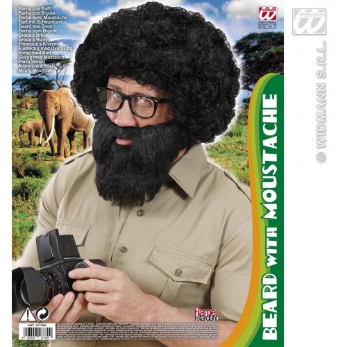 BARBA BIGOTE NEGRA EXPLORADOR