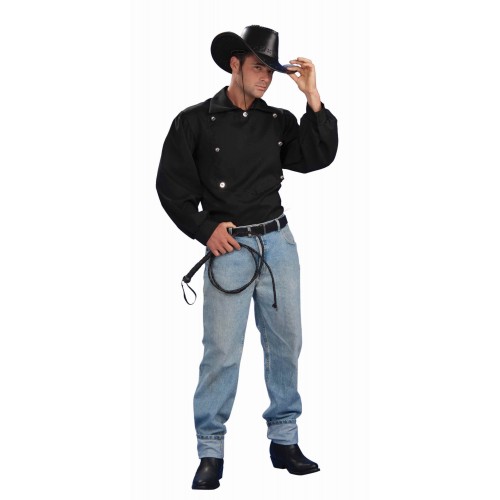 CAMISA T-UNICA NEGRA VAQUERO