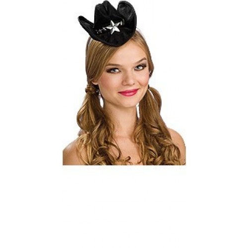 DIADEMA MINI SOMBRERO COWBOY