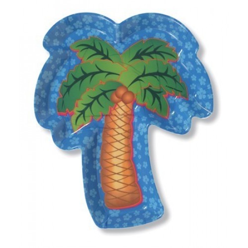 BANDEJA PLAST FORMA PALMERA 30CM