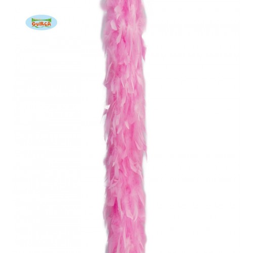    BOA PLUMA 40GR ROSA 1,80MT
