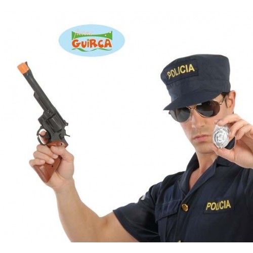 $D BLISTER PISTOLA PLACA POLICIA
