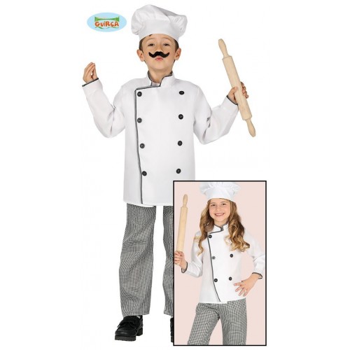 /DISFRAZ UNISEX  5A6AÑOS COCINERO