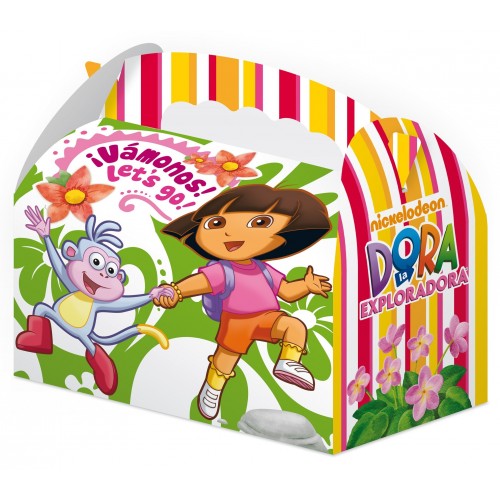 $D 3X1 CAJA PARA GOLOSINA C/ASA DORA