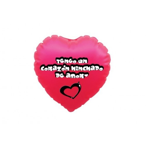 CORAZON HINCHABLE CORAZON HINCHADO 35CM
