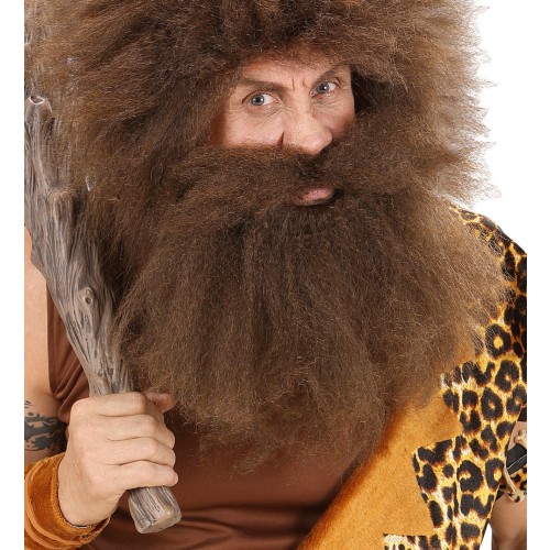 BARBA BIGOTE MARRON CAVERNICOLA