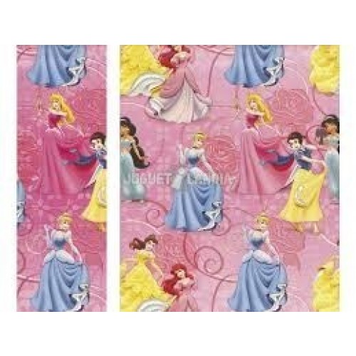 ROLLO PAPEL REGALO PRINCESAS 0,70X2MT