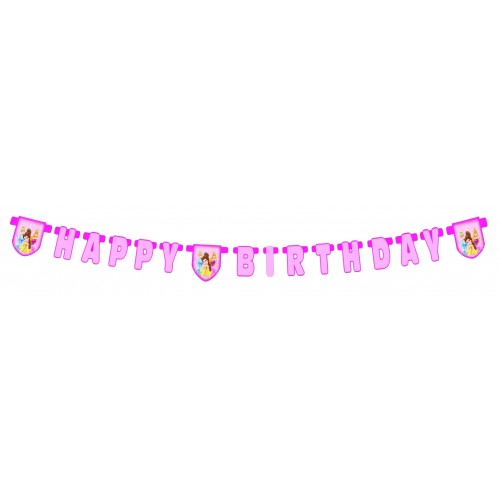 GUIRNALDA HAPPY BIRTHDAY PRINCESA BEAUTY