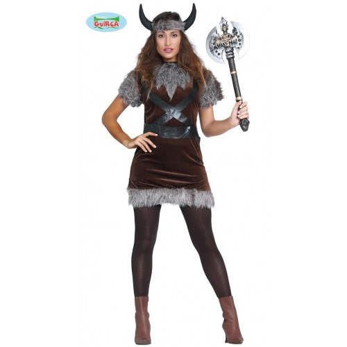  DISFRAZ T-L VIKINGA ADULTO