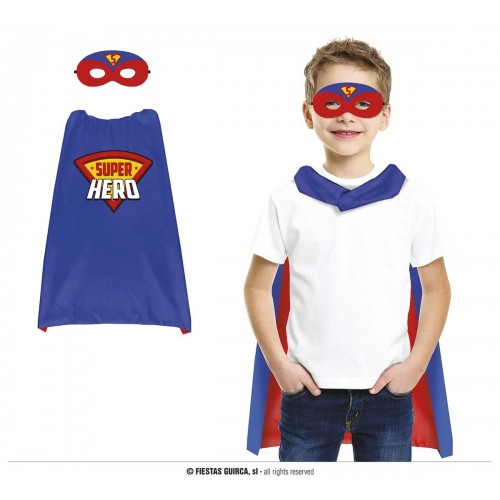 SET INFANTIL ANTIFAZ CAPA SUPER HERO