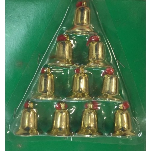 10 CAMPANAS ORO