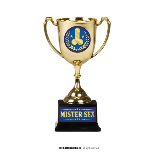 TROFEO PREMIO COPA MISTER SEX 18CM