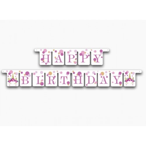   HAPPY BIRTHDAY UNICORNIO 3MT