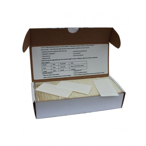 CAJA 50 ADHESIVO GLOBOS 2,5X7,5CM