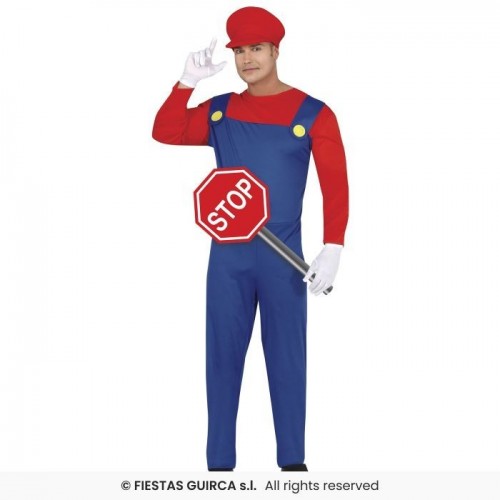 DISFRAZ T-XXL MAQUINISTA/GRANJERO