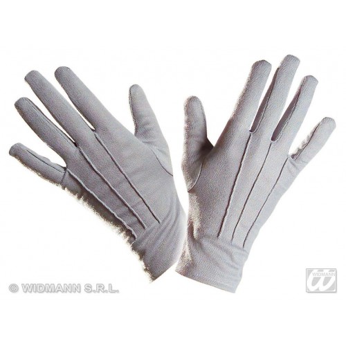 GUANTES ADULTO CORTOS GRIS