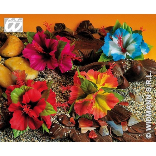 $D TRABA PELO FLOR HIBISCUS 4COL.SURT