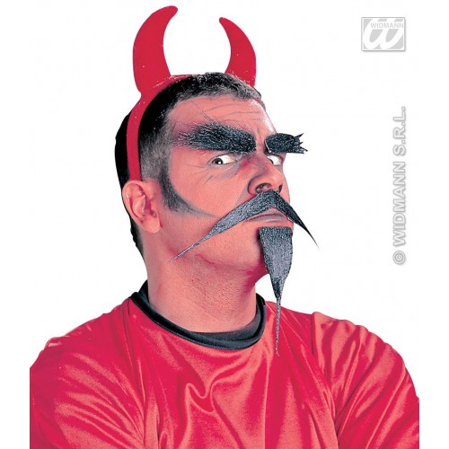 $DSET DIABLO BIGOTE MENTON CEJAS