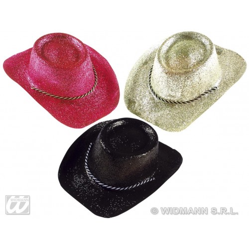 SOMBRERO COW-BOY GLITTER COL.SURT