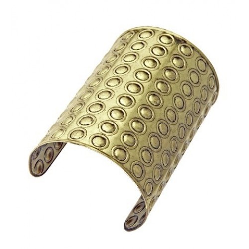 PULSERA TACHUELAS REDONDAS BRONCE