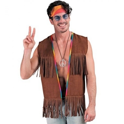 CHALECO T-L/XL FLECO HIPPIE