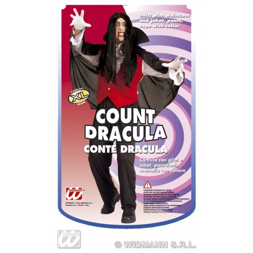 $D DISFRAZ CONDE DRACULA T-XL