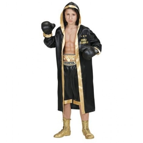 DISFRAZ 11A13AÑOS BOXEADOR WORLD CHAMP