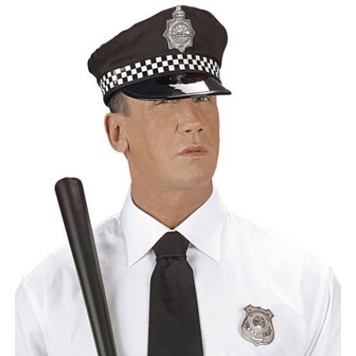 GORRO CON PLACA DE POLICIA