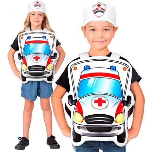 DISFRAZ 3A5AÑOS VEHICULO DOCTOR