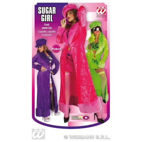 $D% DISFRAZ T-UNICA SUGAR GIRL 3COL.SUR