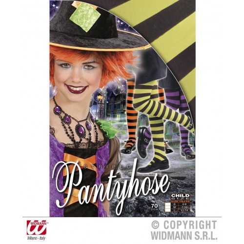 $D MEDIAS PANTYS RAYA FLUOR INFANTIL