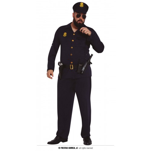 DISFRAZ T-XL POLICIA MANGA LARGA